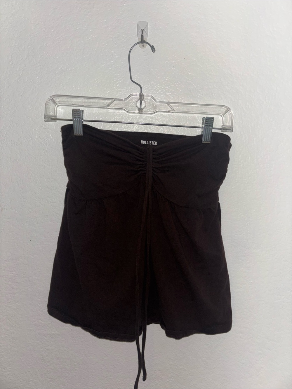 Hollister Brown Bandeau Strapless Women’s Top